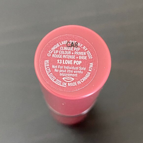 Clinique Pop Lip Colour + Primer LOVE POP - Picture 9 of 10